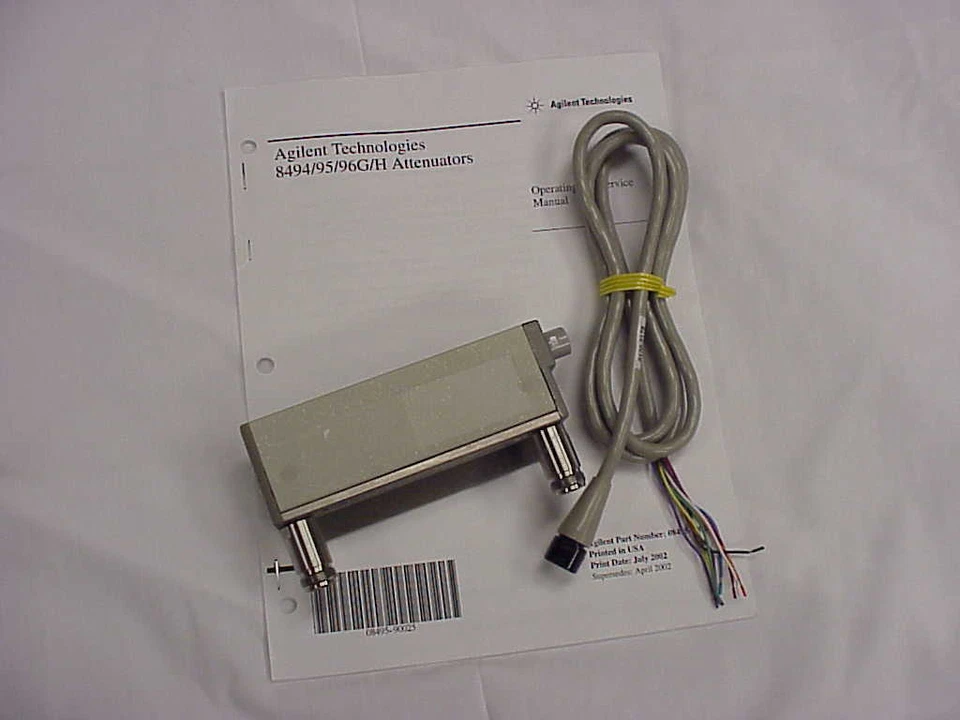 Atenuador programable HP 8496H DC-18GHz 110dB 10dBstep  Foto 2 de 2