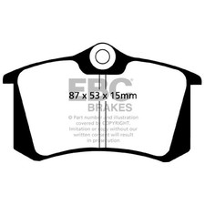 Satz Bremsbeläge Bremsklötze hinten für Audi A3 8L1 8P1 8P7 8PA A4 B6 | 23869