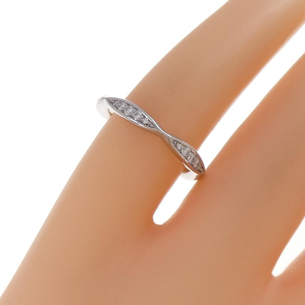 Authentic chanel camellia full diamond ring #260-008-104-9370 | eBay