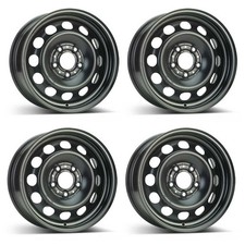 4 Alcar Steel Wheels Rims 9153 6.5jx16 Et42 5x120 For Bmw 1