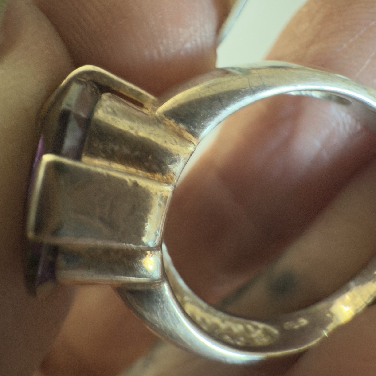 Amethyst 925 Sterling Silver Statement Cocktail R… - image 8