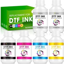 Premium DTF Ink 3000ML - DTF Transfer Ink for PET Film, Refill DTF Ink for Epson