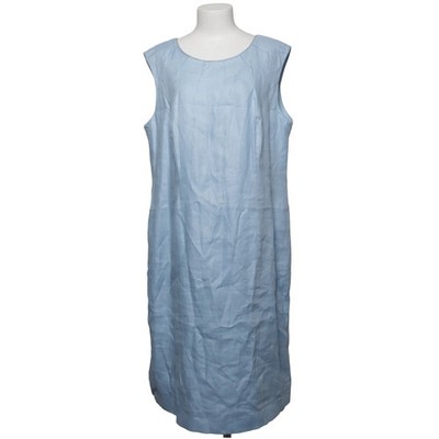 White Label, Kleid, Größe: 48, Blau, Leinen/Polyester, Einfarbig, Damen #of9