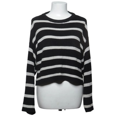 Even & Odd, Strickpullover, Größe: L, Schwarz/Weiß, Acryl/Baumwolle #oP7