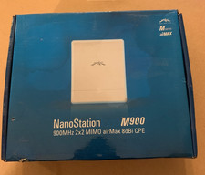 Ubiquiti NanoStation Loco M900 900MHz 2X2 MIMO AirMax 8dBi CPE