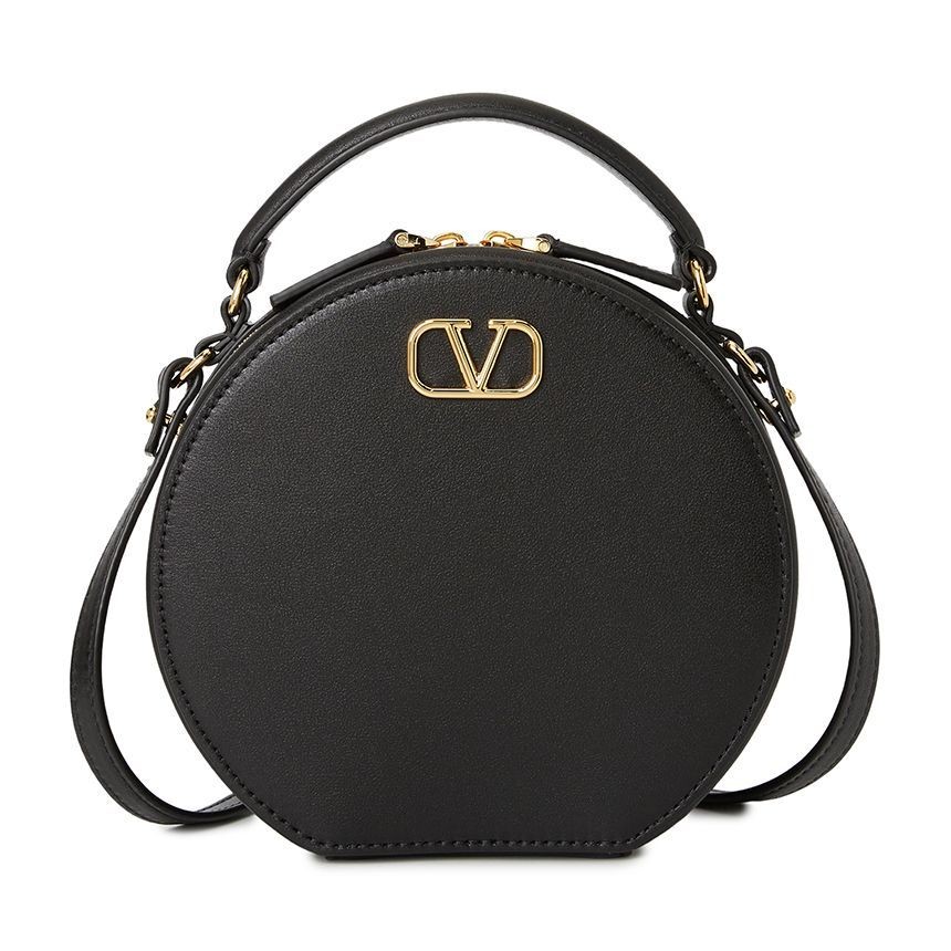VALENTINO| (5W0P0AC2 MIM 0NO / 5W2P0AC2 MIM 0NO) Valentino V Logo Signature Women's Crossbody Bag P0AC2MIM