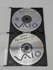 Sony Vaio Recovery Welcome CD Vintagr Software PC CD ROM