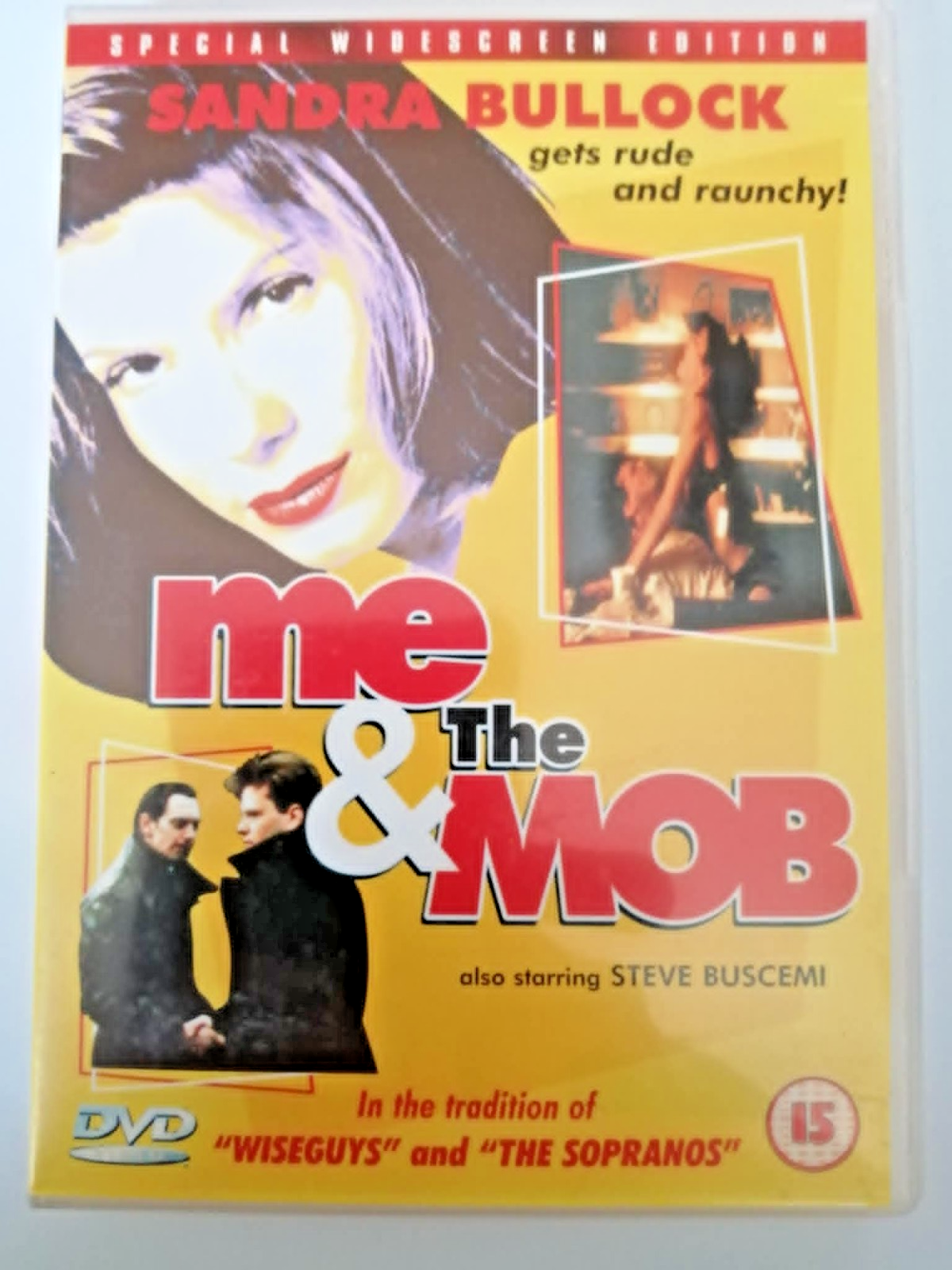 DVD Me and The Mob. Movie. Film. Sandra Bullock. James Lorinz. Tony Barrow