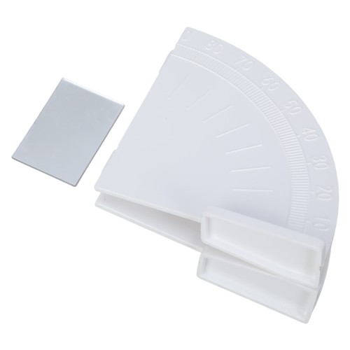 Folding Semicircle Protractor Optical Experiment Physical Experiment Tool - Photo 3/8