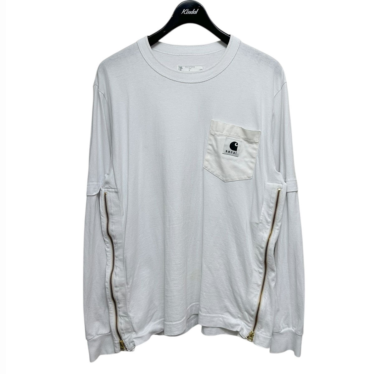 Sacai Carhartt Wip L/S T-Shirt Double Name Long Sleeve 24-0726S 