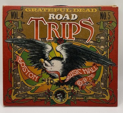 Grateful Dead Road Trips Vol. 4 No. 5 Boston 6/9/76 3CD Set w/ Booklet VG+