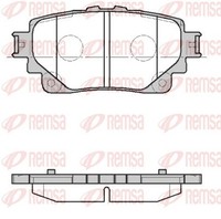 Bremsbelagsatz Scheibenbremse Remsa 1872.00 FüR Toyota Rav 5 Van Highlander Bz4X