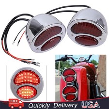 2x Red Custom Hot Rat Street Rod Tail Lights Duolamp Taillight For Ford Model A. 2x Red Custom Hot Rat Street Rod Tail Lights Duolamp Taillight For Ford Model A.