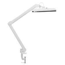 LED Desk Lamp with Clamp - Architect Desk Light with Adjustable Swing Arm, Du...