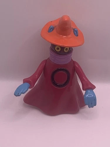 Vintage 1983 Filmation Orko Action Figure Red Orange Blue MOTU He-Man Toy Loose