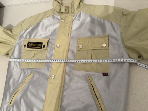 Belstaff Racemaster Jacke Herren Größe L Beige / Grau Tourmaster Top Zustand - Bild 15 von 20