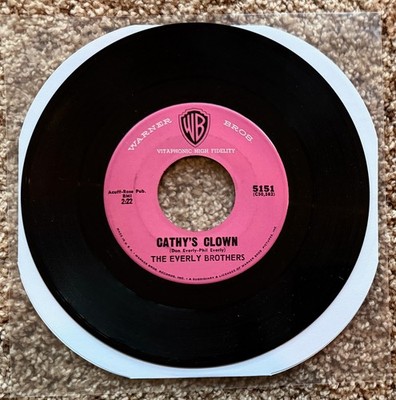 The Everly Brothers - Cathy's Clown / Always It's You - 7'' Vinyl Single