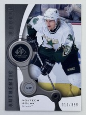 Vojtech Polak 2005-06 SP Game Used Edition Authentic Rookie RC /999 #178 NHL