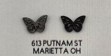 Stainless Steel Butterfly Stud Earrings