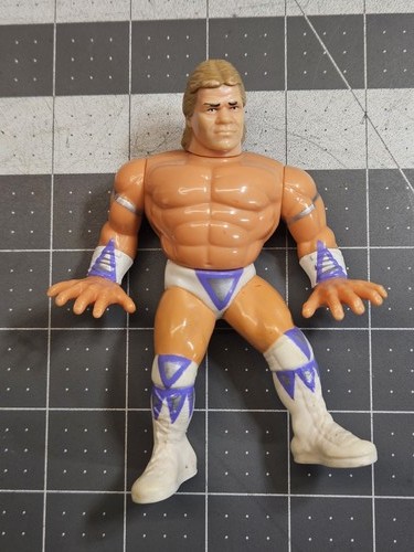 Hasbro WWF Lex Luger Series 8 Wrestling Action Fig...
