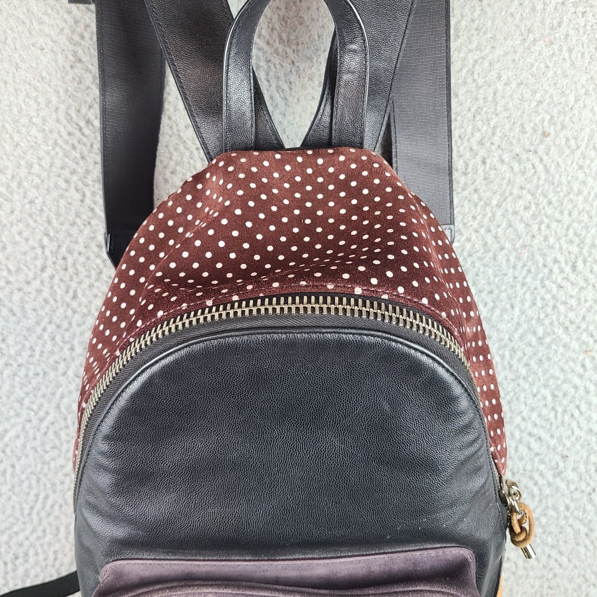 ALEXANDER WANG Berkeley Polka Dot Ponyhair Leather Backpack Bag | eBay