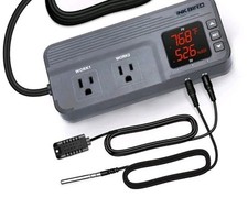 Inkbird Digital Temperature Humidity Controller Heat Cool Timer ITC-608T Brew US