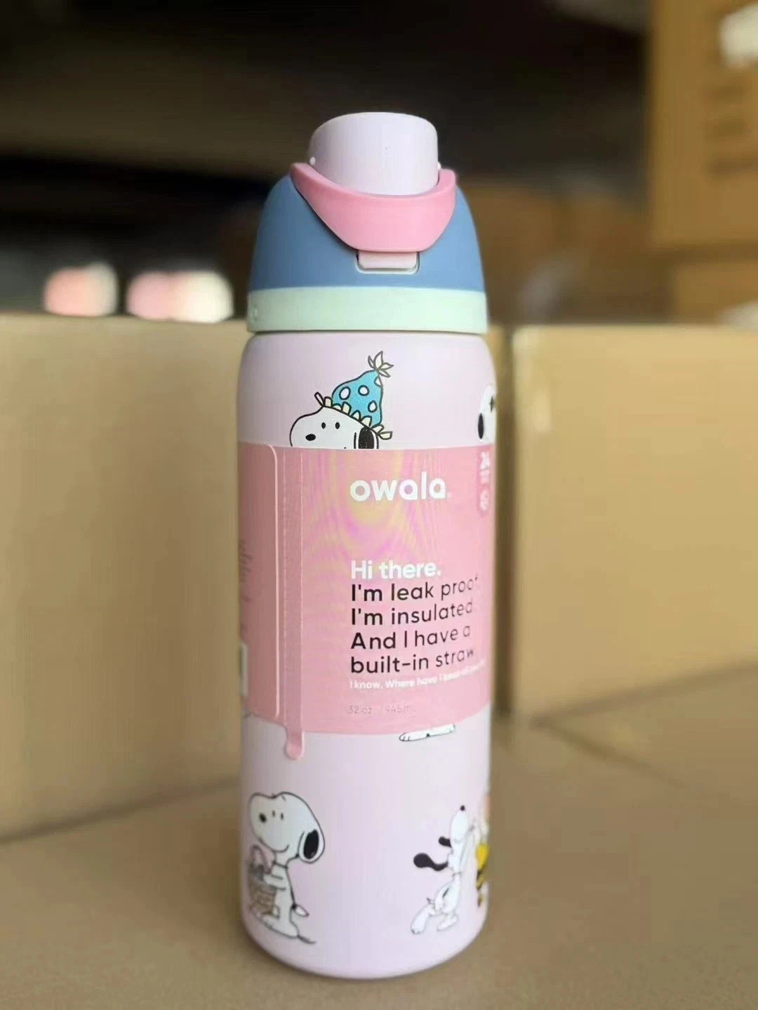 Owala 32oz Stainless Steel Exclusive Edition