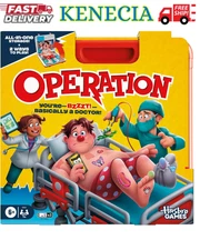 Operation Electronic Board Game, Family Games for Kids Ages 6+, Kids Board Games