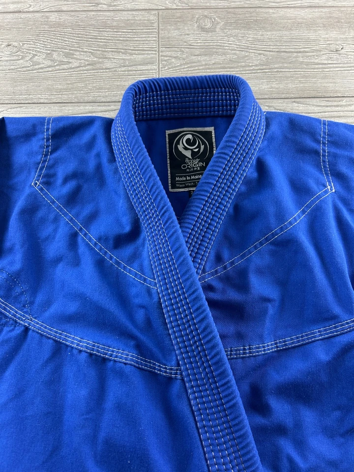 Chaqueta Kimono Juvenil Prodigy Origin Talla 7/8 Azul Foto 3 de 4