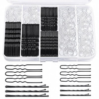 400 StüCk Haarnadeln Bobby Pins Set Haarnadeln Klein Mini Haargummis, Bobby Pins