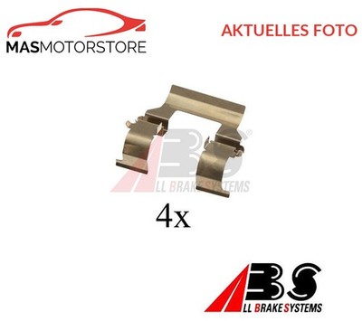 ZUBEHÖR-SATZ BREMSBELÄGE HINTEN ABS 1279Q P NEU OE QUALITÄT