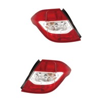 RüCkleuchten Heckleuchten Set Links & Rechts Rot FüR CitroëN C4 II B7