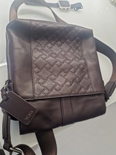 Borsa a tracolla / messenger bag in pelle TUMI - originale - ottime condizioni