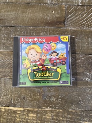 Fisher Price Ready For School Toddler Computer PC Game