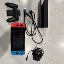 Nintendo Switch Console with Joy-Con, Dock, Charger, and HMDI