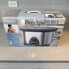 HoMedics PAR - 400 ParaSpa Premier Heat Therapy Paraffin Wax Bath w/Auto - timer