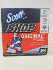 Scott Shop Toallas Original, Caja Dispensadora Pop-Up 200 Hojas/Caja