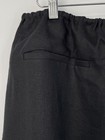 No.6 Store Womens Casual Pant Black Size M Wide Leg Drawstring Pull On Linen — photo 5