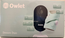 Owlet Dream Duo Gen 3 Smart Baby Monitor Sock 2K HD Cam Mint NEW SEALED