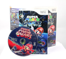 Super Mario Galaxy (Nintendo Wii, 2007) - With Manual