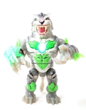 Beast Lab Big Cat Creator Action Figure Experiment Striped Tiger *Tested *Works 