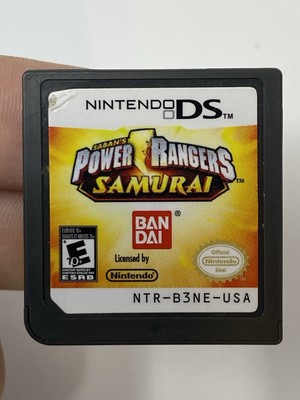 Power Rangers Samurai Nintendo DS Cartridge Only Tested Acceptable 