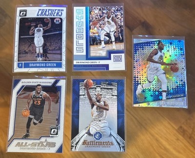2017 Donruss Optic Draymond Green All Stars + Crashers + Battlements + 2 More