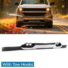 Front Bumper Valance Chrome Skid Plate For Silverado 1500 2016-2019 With Z71