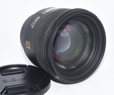 Sigma EX 50mm f/1.4 DG HSM AF Lens For Nikon w/ Hood READ READ
