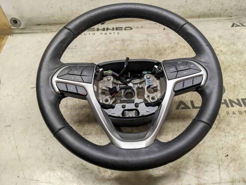16-21 Jeep Grand Cherokee Steering Wheel Leather w Control Buttons 6KU891CCAB 