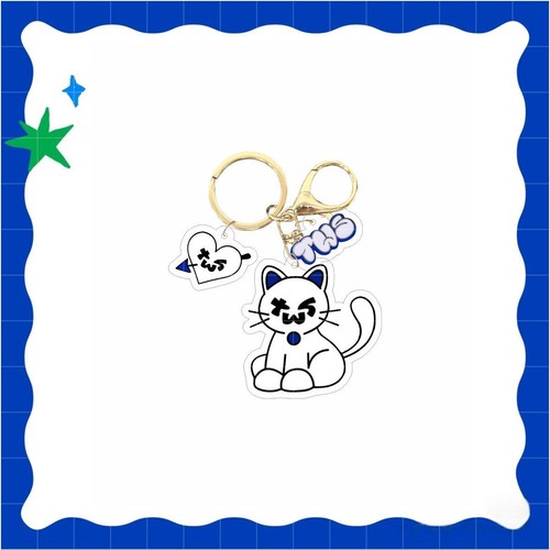 Kpop TWS Cartoon Cute Acrylic Keychain Bag Charm Accessory - Picture 3 of 7