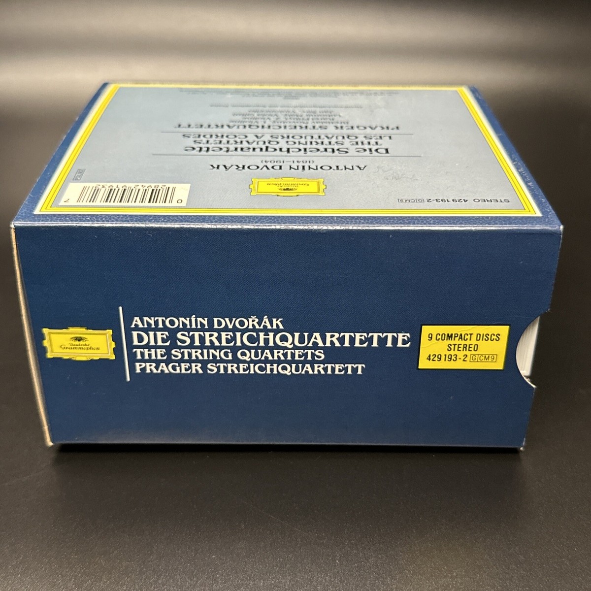 Dvorak String Quartets, Prager Streichquartett [DG 9 CD Box Set