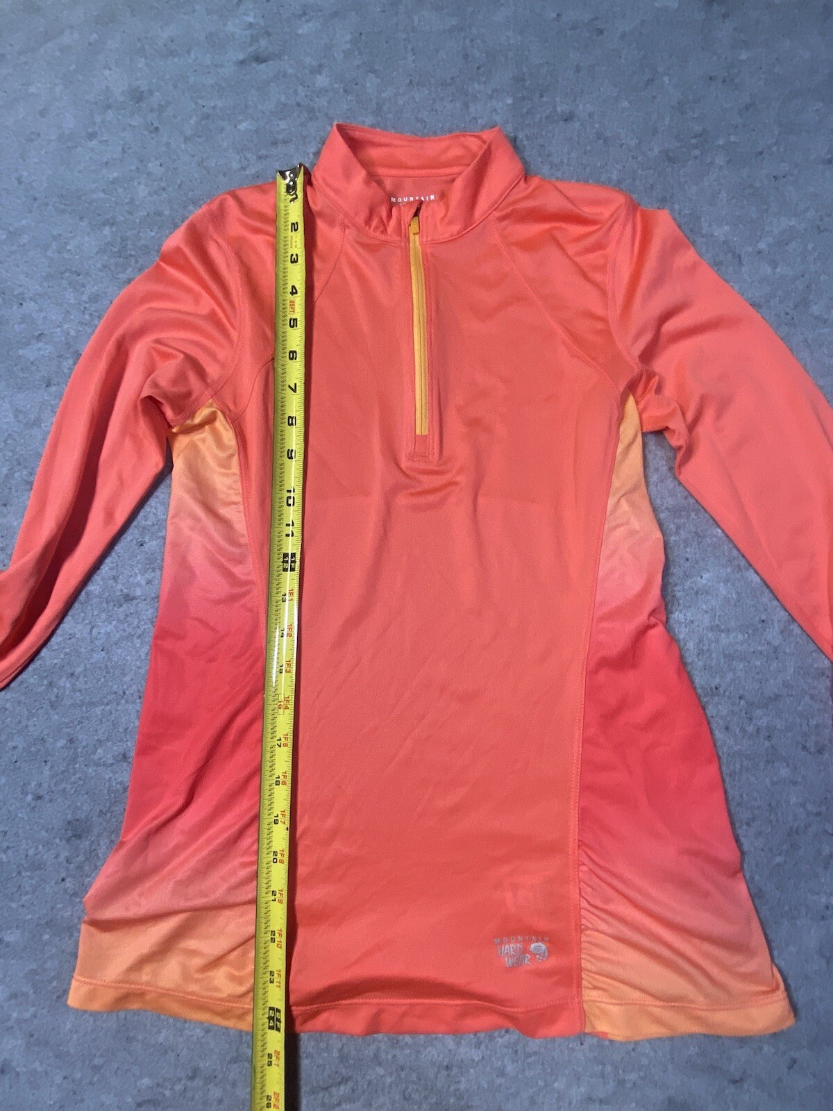 Mountain Hardware Quarter Zip Pull Over Base Laye… - image 5