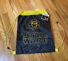 Build A Bear Workshop Star Wars Bear Carrier Bag Drawstring Backpack NWT
